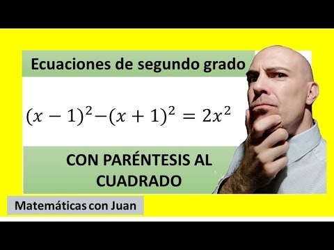 ▷ Ecuaciones de segundo grado CON PARÉNTESIS AL CUADRADO. Curso 2018-2019