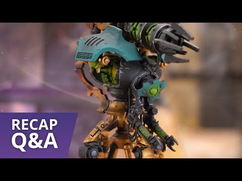 Blood Angels vs Necrons - Recap and Q&A