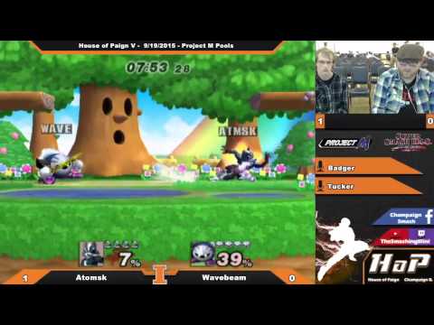 [House of Paign V] Atomsk [Wolf] vs Wavebeam [Meta Knight] PM 3.6