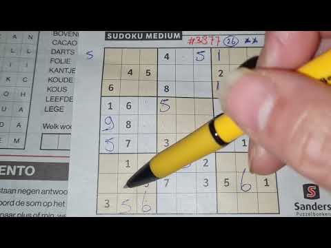 Our Daily Sudoku practice continues. (#3877) Medium Sudoku. 12-24-2021