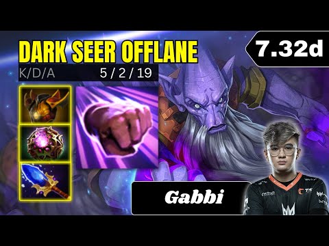 PATCH 7.33d - Gabbi Dark Seer Offlane Gameplay - Dota 2 Full Match Gameplay