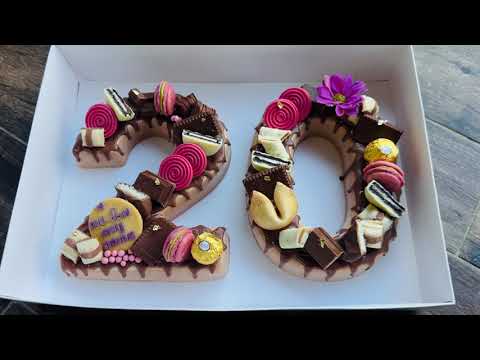 עוגת מוס מספרים 20 - תמונה מהסרטון