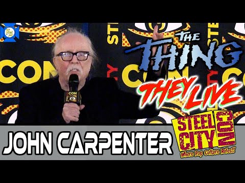 JOHN CARPENTER (The Thing, They Live) Panel – Steel City Con April 2024
