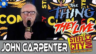 JOHN CARPENTER (The Thing, They Live) Panel – Steel City Con April 2024