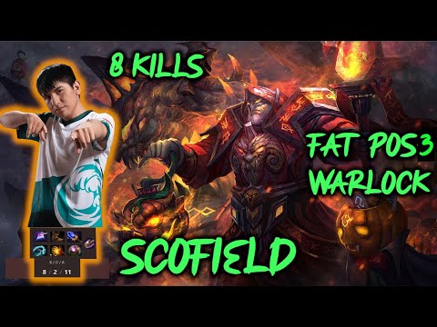 BEASTCOAST.SCOFIELD SUPERFAT WARLOCK OFFLANE MIDAS + AGHS PERUVIAN Pro Support Dota2 7.28b fullgame
