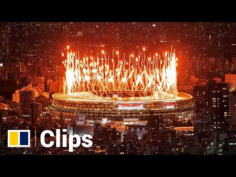Tokyo marks Olympics opening ceremony with fireworks and drone display
