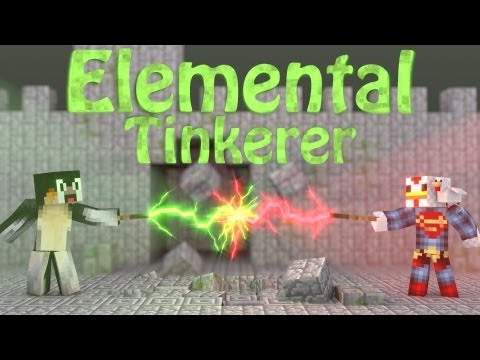Magic Mod: Minecraft Elemental Tinkerer Mod Showcase!