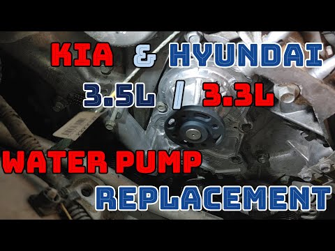 2010- 2021 Kia Sorento Water Pump Replacement