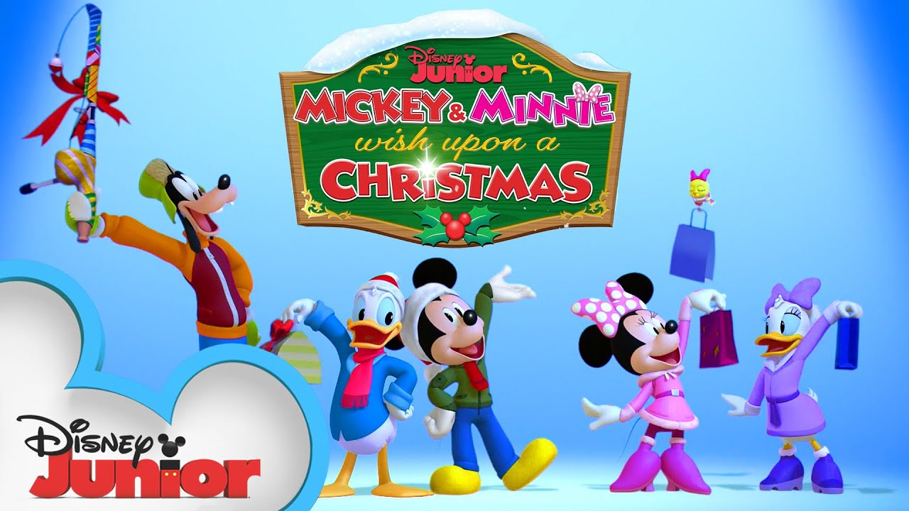 Mickey & Minnie Wish Upon a Christmas Music Compilation 🎶 ❄️  | @disneyjr