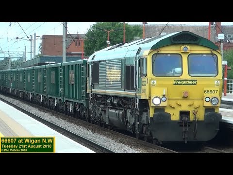 66607 at Wigan 21st August 2018