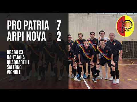 Serie B 20/21 - Pro Patria San Felice vs Arpi Nova C5 - Highlights