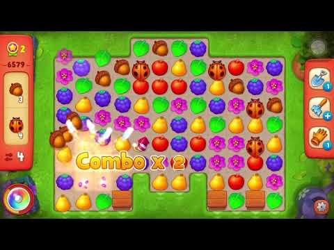 Gardenscapes Level 6579 (Hard Level)