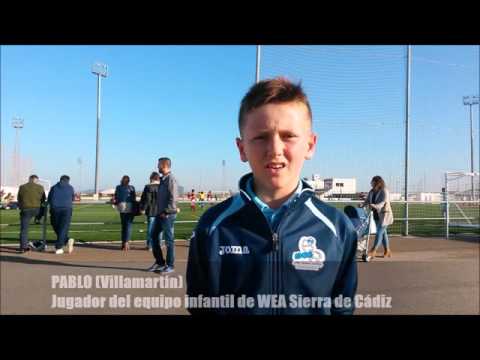 PABLO, mediocentro de #weainfantil, en #zonamixtawea tras el partido vs APA SANCTI-PETRI "A"