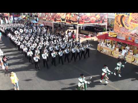 Upland Highland Regiment - Scotland the Brave - 2014 L.A. County Fair Marching Band Competition