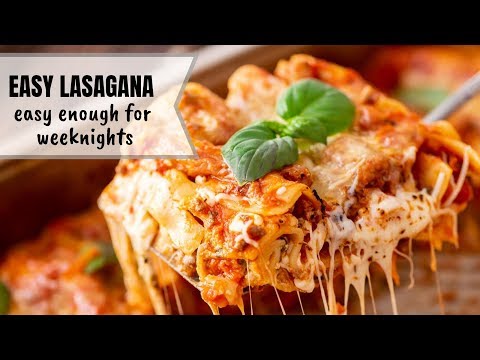 The Easiest Homemade Lasagna Recipe