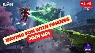 🔴Marvel Rivals Live Stream – New Hero Shooter Gameplay