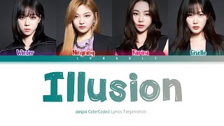 Download lagu ​Aespa - Illusion [Han/Rom/Ina] Lirik Terjemahan Indonesia Color Coded Lyrics mp3