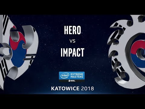 StarCraft 2 - herO vs. Impact (PvZ) - IEM Katowice 2018 - Korean Qualifier #1