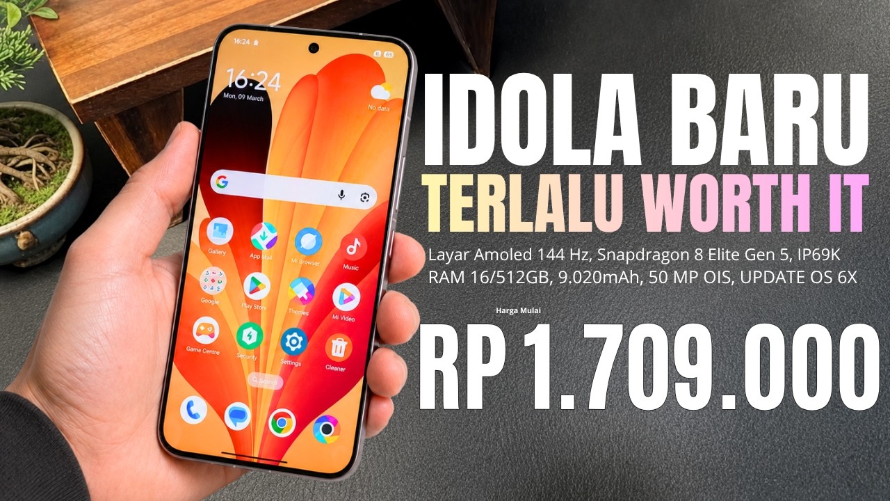 BARU RILIS LANGSUNG LUDES‼️9020MAH, RAM 16/512 GB | HP TERBAIK DAN TERLARIS JULI 2026