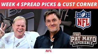 2025 NFL Week 4 Spread Picks, Survivor Picks, Ryder Cup | Cust Corner: Bowling, Regifting