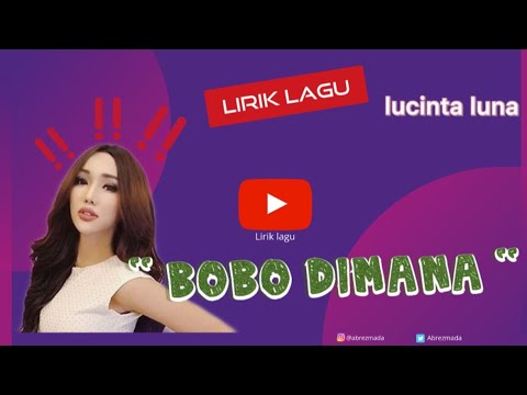 lirik lagu bobo dimana !!!