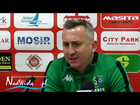 07.11.2020 Konferencja prasowa po meczu Siarki Tarnobrzeg z Jutrzenką Giebułtów 6:1