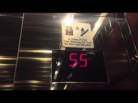 1400FPM OTIS Luxury Series 3 Traction High-Rise Elevators @ Millenium Hilton, New York, NY