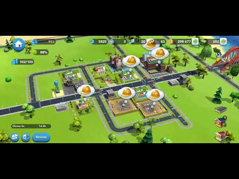 Simcity buildit 2021 - S1 E9 (Earning simoleons and plumbob).