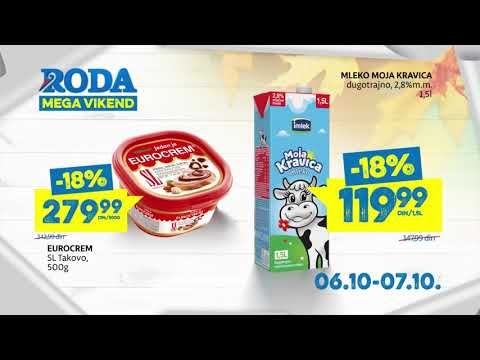 Roda I Mega vikend 6.10 - 7.10.2018.