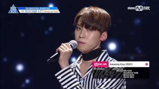 Download lagu Produce 101 Lee Gunhee singing 'amazing kiss' for 5 minutes mp3