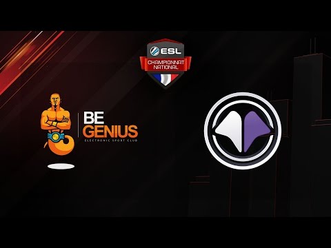 CS:GO - beGenius vs Millenium - Mirage - ESL Championnat National - Winter 2016