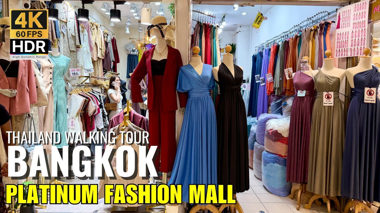Experience a walking tour at Platinum fashion mall.
