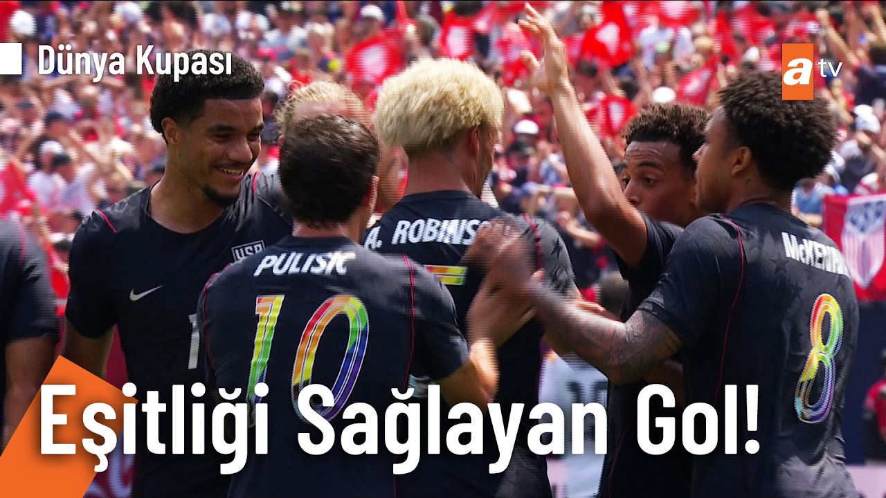 Antonee Robinson skora eşitlik getirdi - ABD 1 - 1 Almanya Dünya Kupası