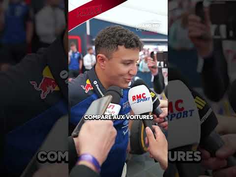 Isack Hadjar partage ses sensations avec la Red Bull RB7, la voiture championne du monde !