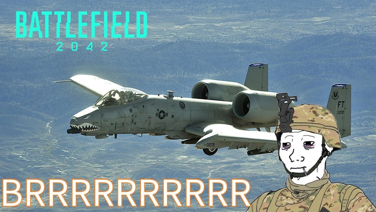 [BF2042] When You Are a Gulf War A-10 Strafe Runner...