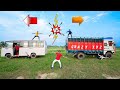 Truck VS Bus Ultimate Power Test ट्रक और बस की लड़ाई में कौ�