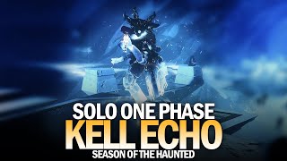 Solo One Phase Kell Echo - Prophecy Dungeon Final Boss [Destiny 2]