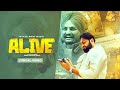 ALIVE Lyrical Video Tayyab Amin Teja Tribute To Sidhu Moosewala Seemab Arshad Geet Machine