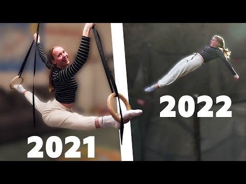 Dieses Video BEGINNT 2021 und ENDET 2022 // challenges, saltos & tricks