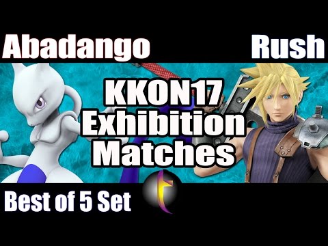 KKON17 Exhibition Matches: SSB Wii U - Bo5 Set - Abadango vs Rush