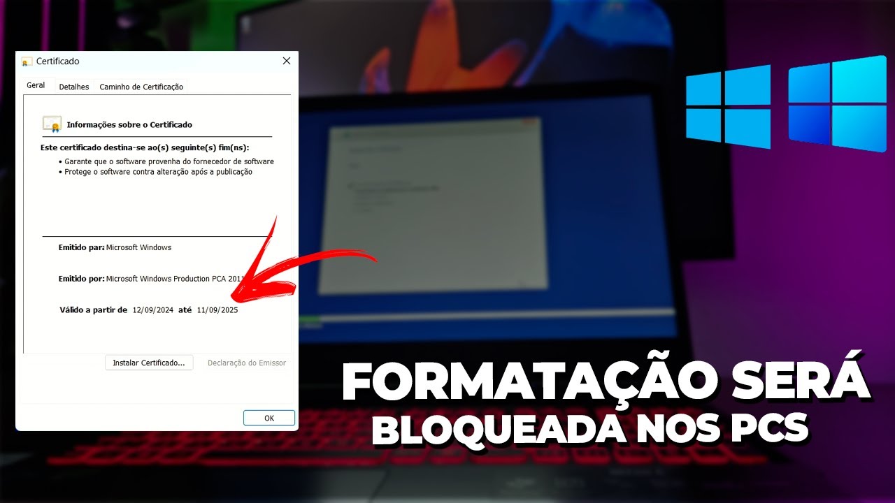 Você FORMATA Computadores? Novo BLOQUEIO para TODOS os PCs No MUNDO COMEÇA VIGORAR!