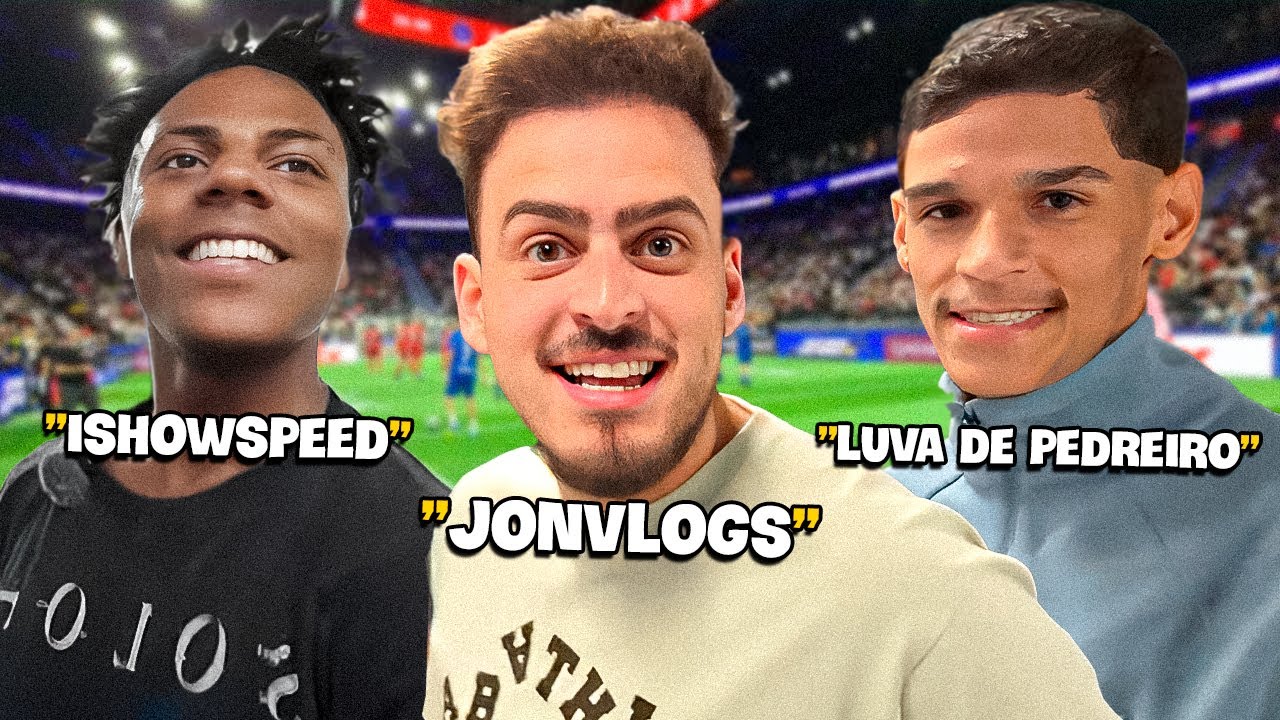 FUI NO JOGO DAS LENDAS COM LUVA DE PEDREIRO E ISHOWSPEED