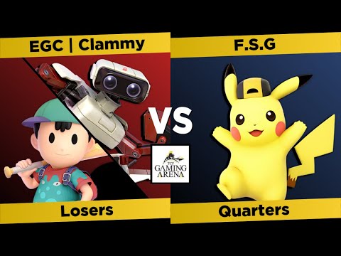 TCF Smash 5 Losers Quarters - Clammy (ROB, Ness, Ridley) vs F.S.G (Pikachu) - SSBU Tournament
