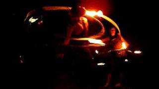 preview picture of video 'Fire Hooping - Ozora 2010 - Great Hooping!'