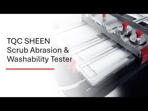 TQC Scrub Abrasion and Washability Tester (AB6000)