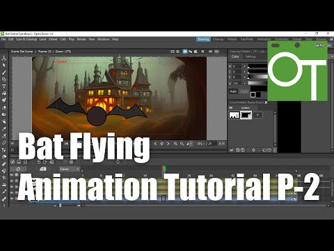 OpenToonz vector Animation tutorial for beginners  part 2 #opentoonz #animation