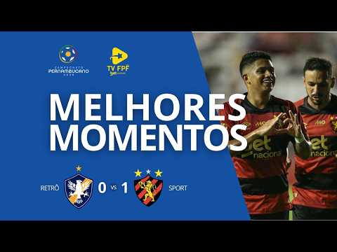 HIGHLIGHTS: Retrô 0 x 1 Sport | GOAL BY GUSTAVO MAIA | Pernambucano Semifinal 2026