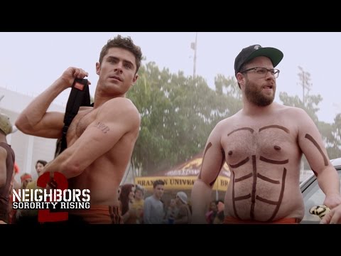 Neighbors 2: Sorority Rising (Clip 'Teddy Gets Oiled Up')