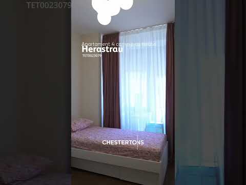 Penthouse 4 camere cu terasa de vanzare in zona Herastrau Bucuresti — Video