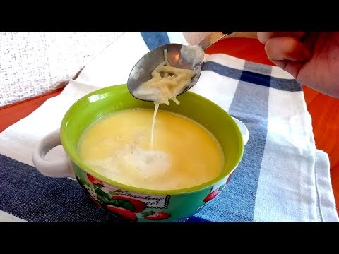 Молочный суп. Детские рецепты.